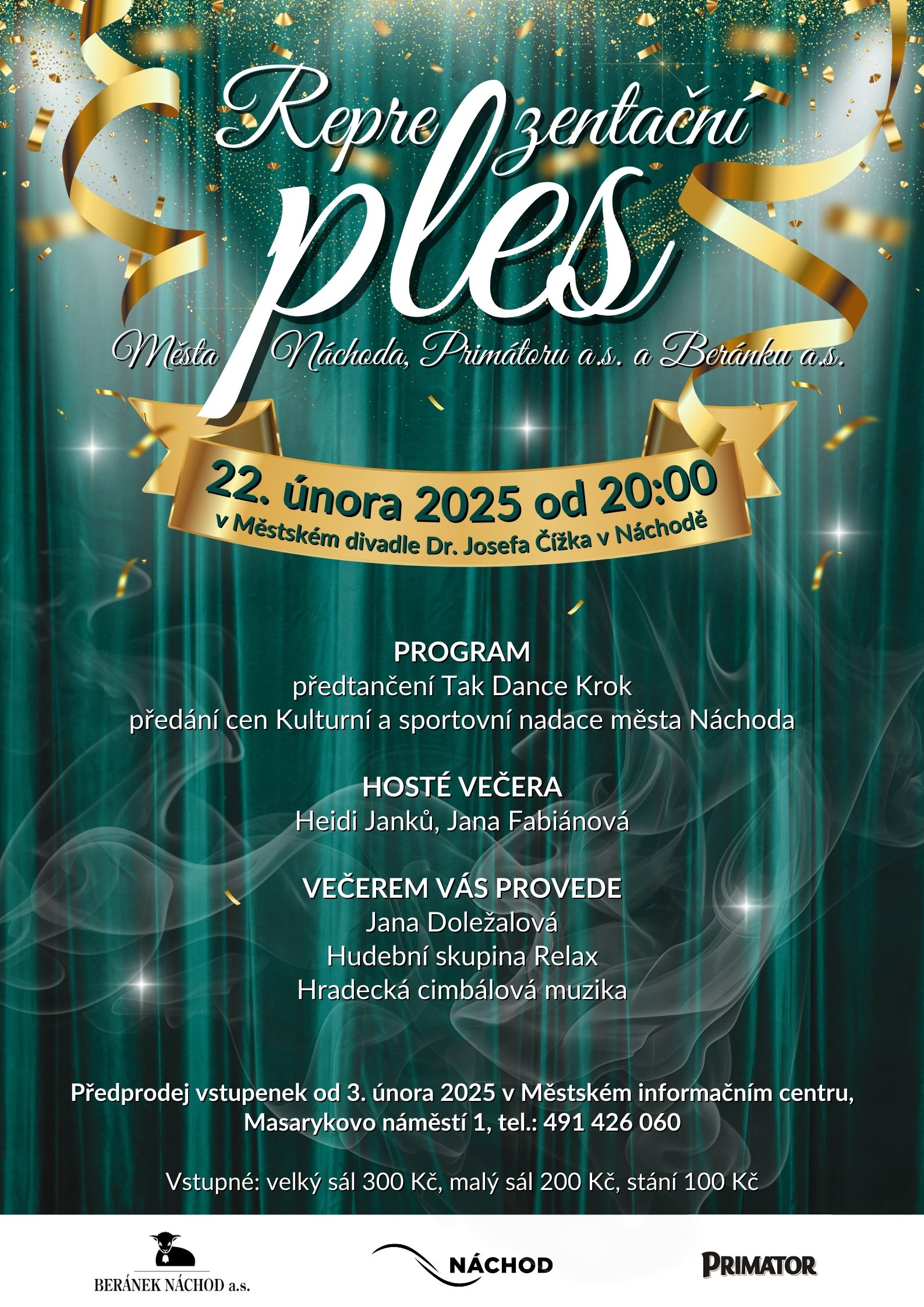 PlakátReprezentační ples