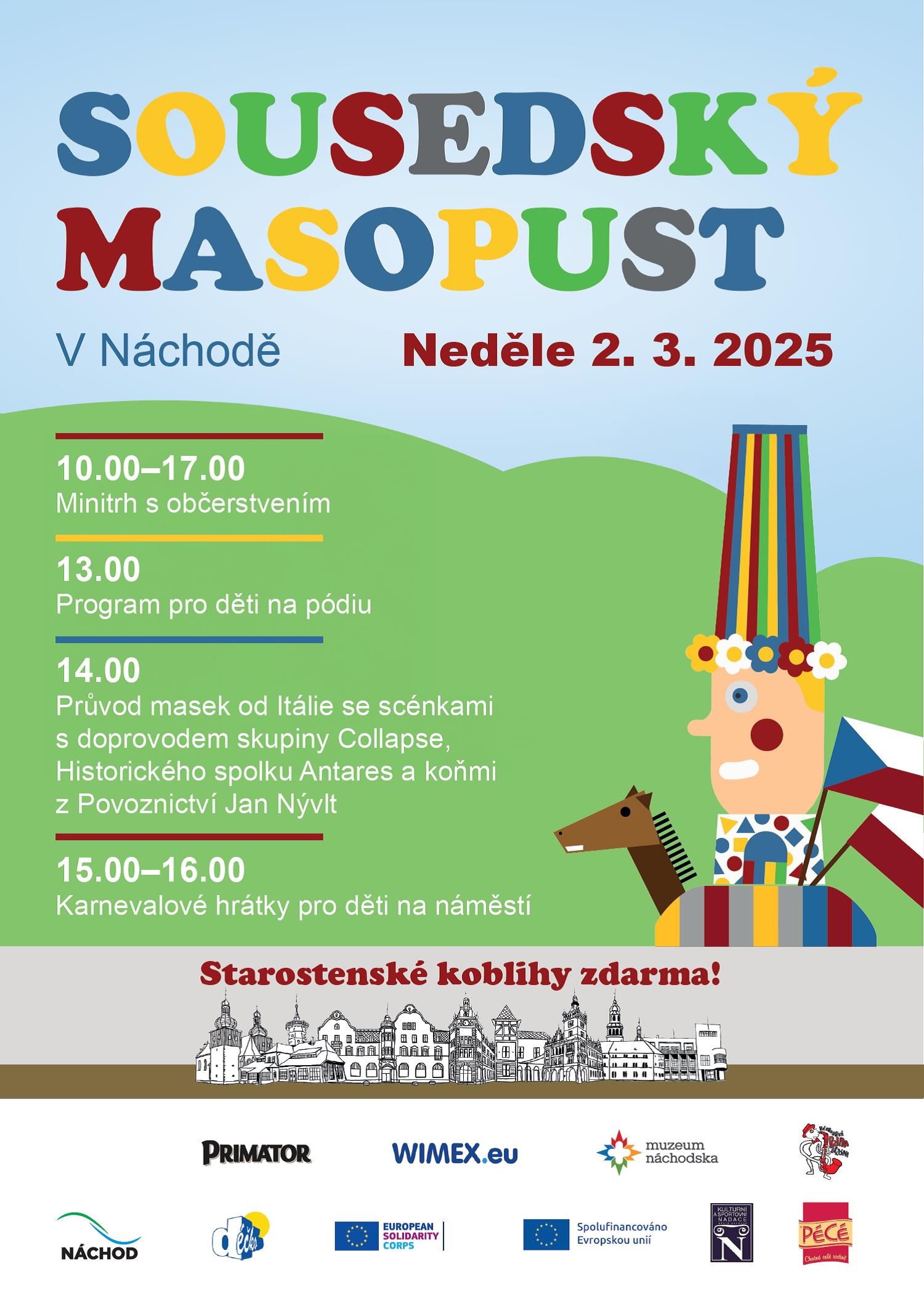 PlakátSousedský masopust