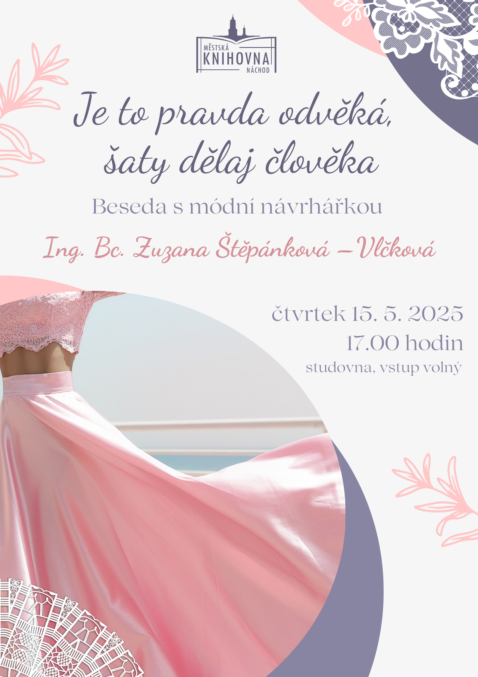 PlakátJe to pravda odvěká, šaty dělaj člověka