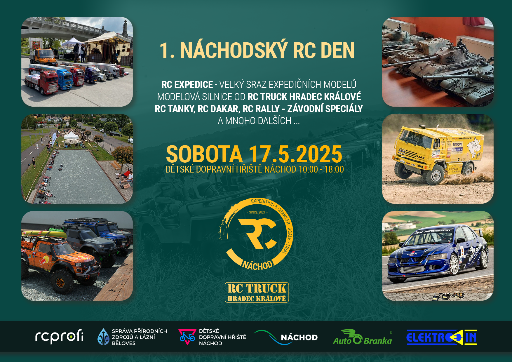 Plakát1. Náchodský RC den