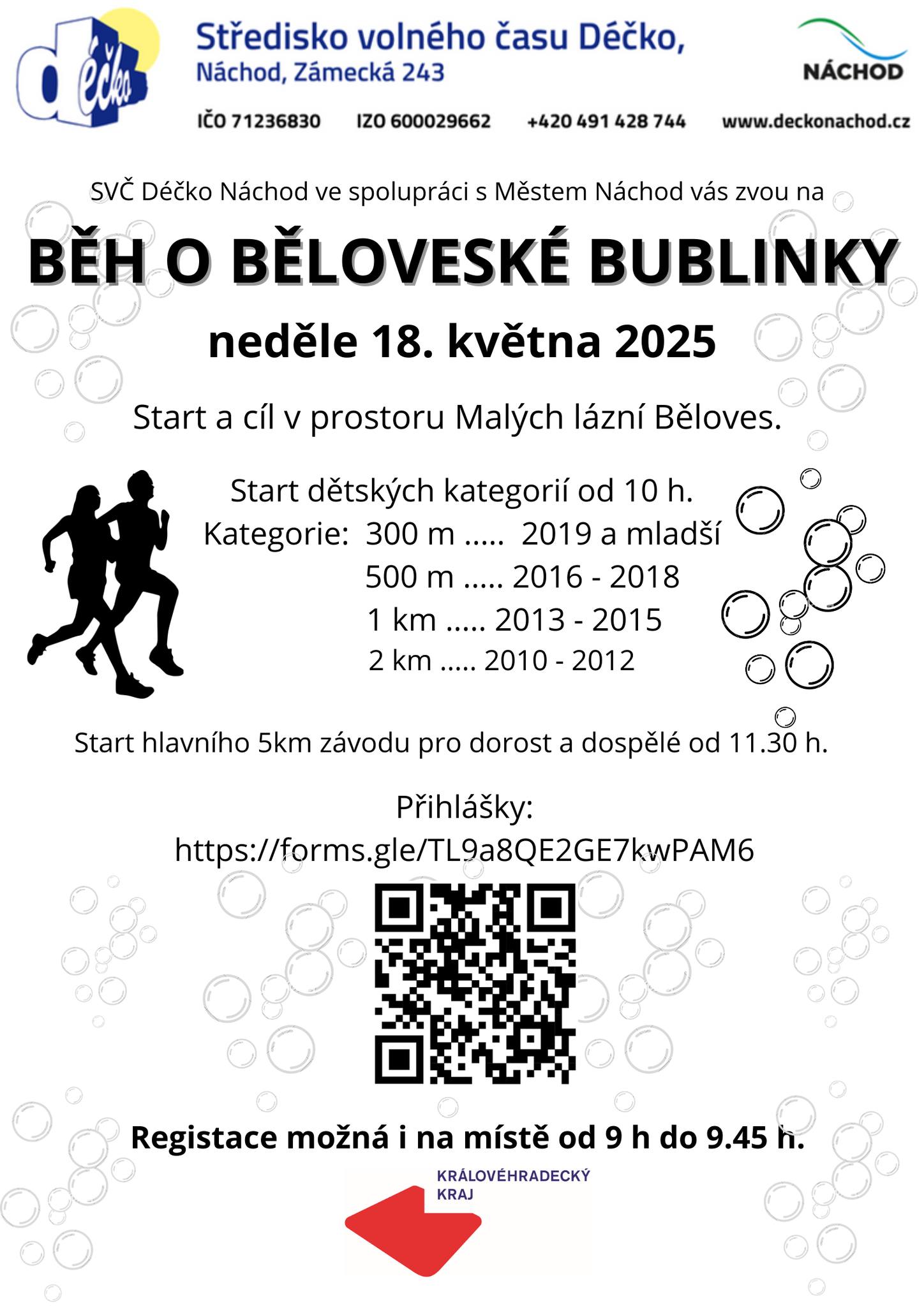 PlakátBěh o Běloveské bublinky