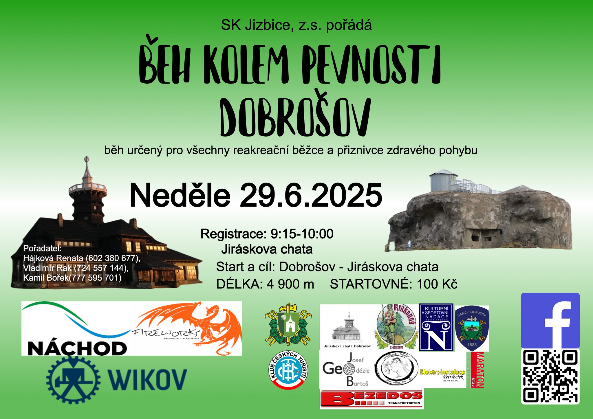 PlakátBěh kolem Pevnosti Dobrošov