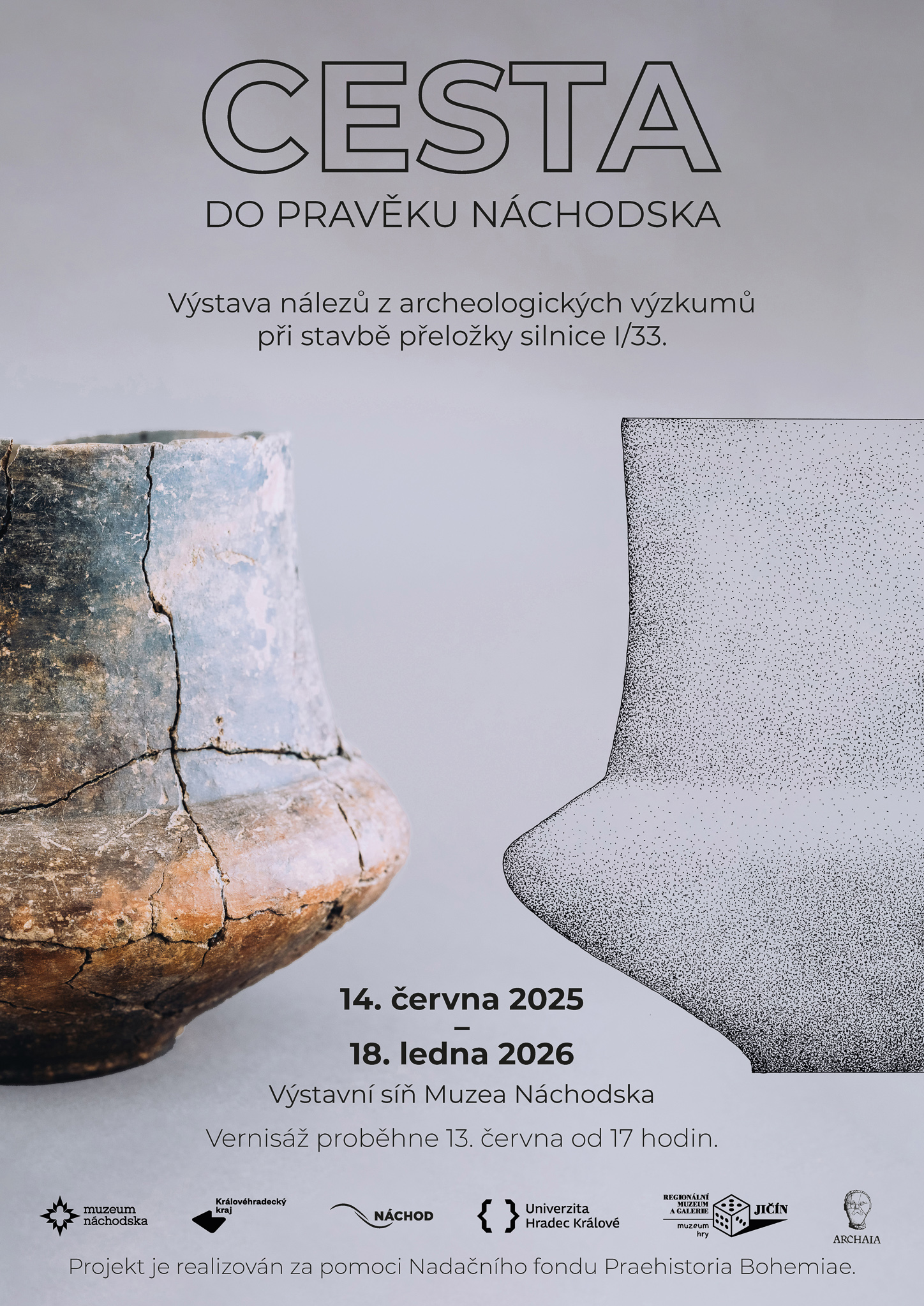 PlakátCesta do pravěku Náchodska