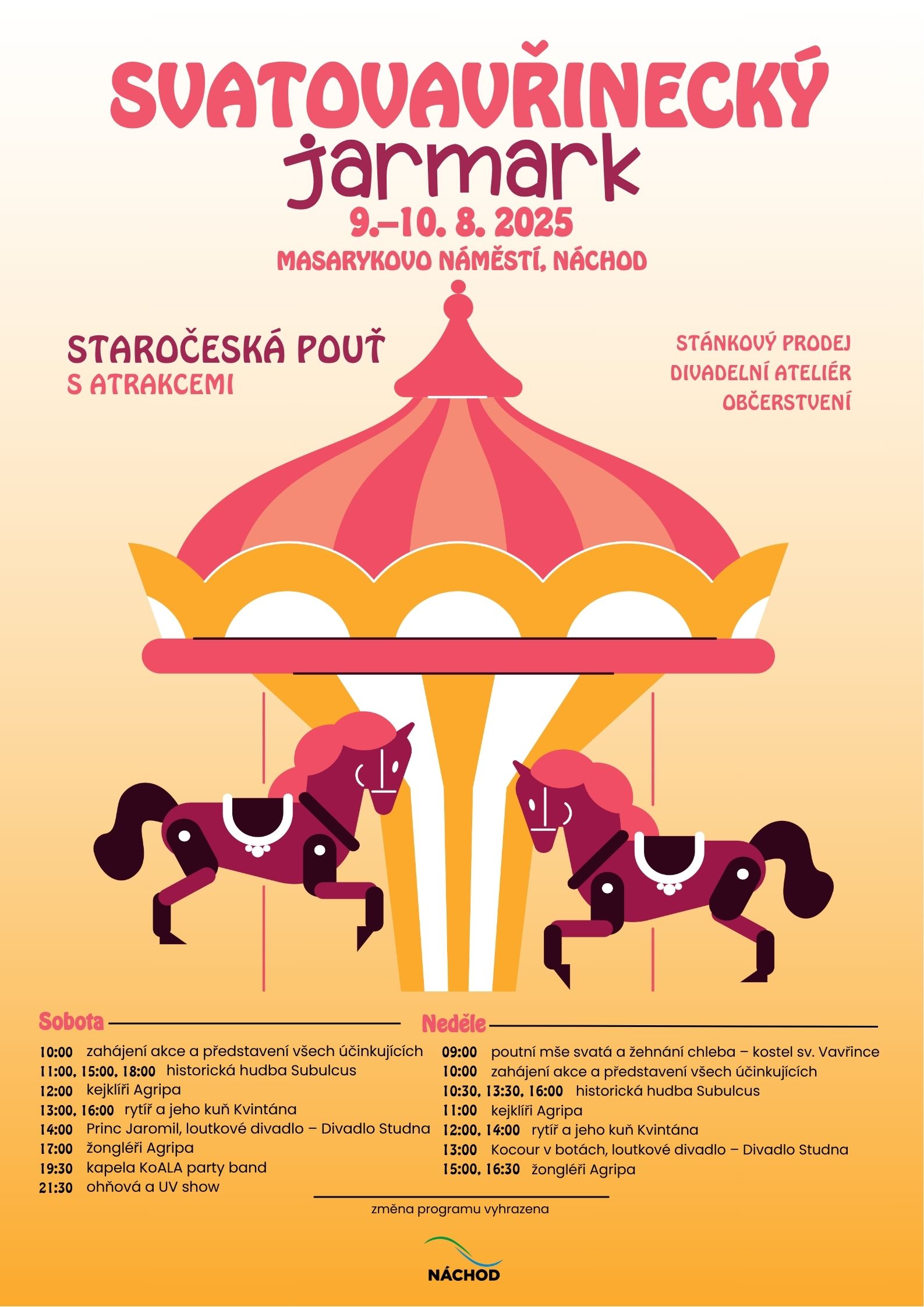 PlakátSvatovavřinecký jarmark