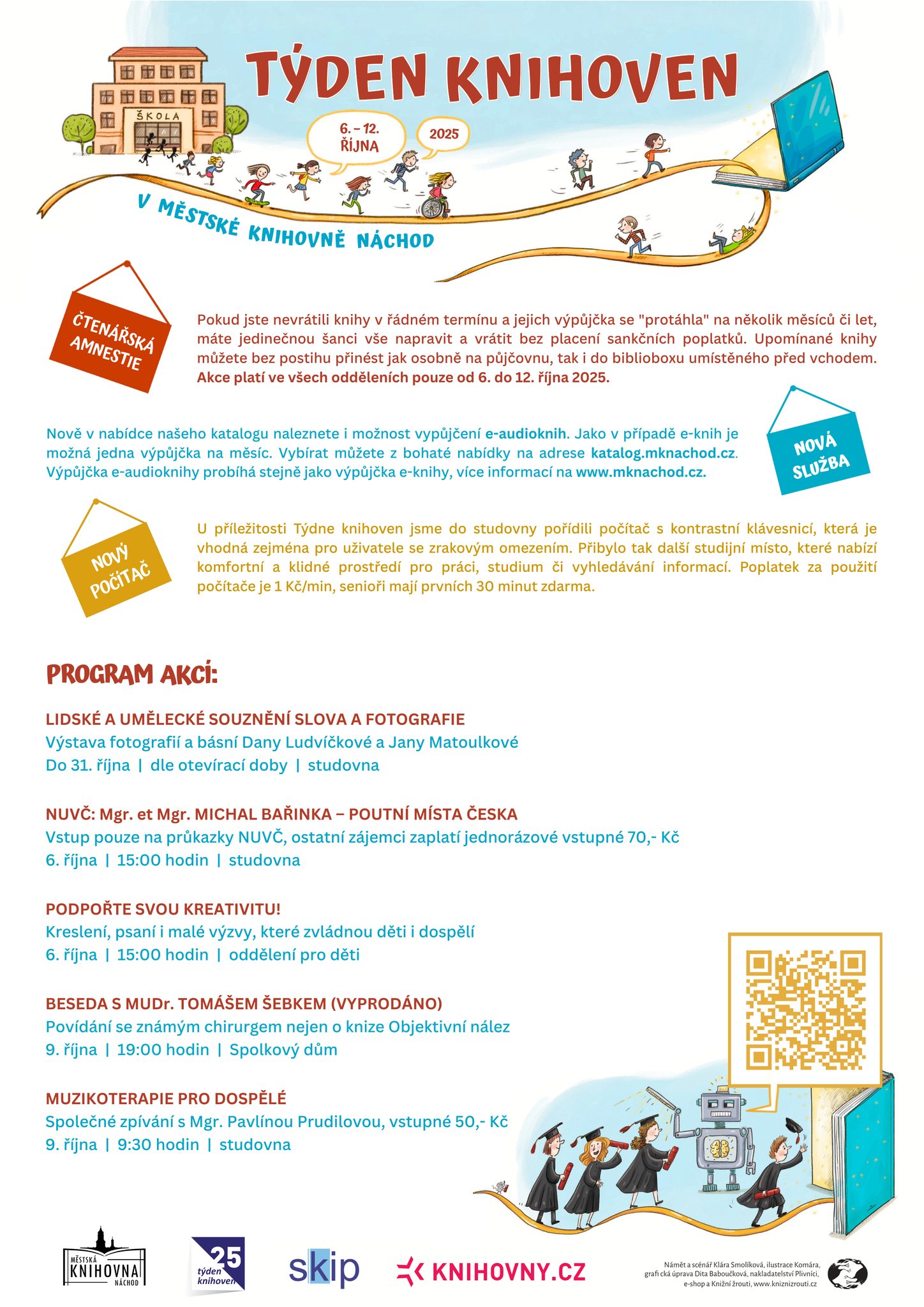 PlakátTýden knihoven 2025