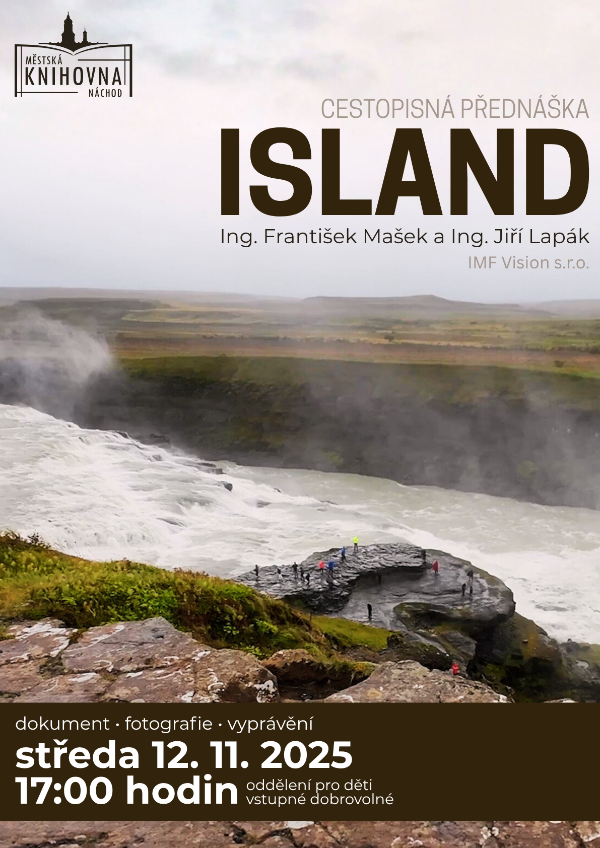 PlakátCestovatelská přednáška: Island